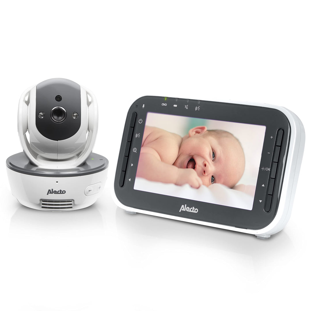 Alecto DVM200M Funk Babyphone steuerbarer Kamera - 100% störungsfreie Babyfon - Indoor Baby Monitor