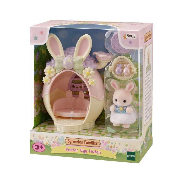 Sylvanian Families 5802 Babyhasen Osterspass Spielset, Set mit Tierfigur, Ostergeschenk, Spielzeug f