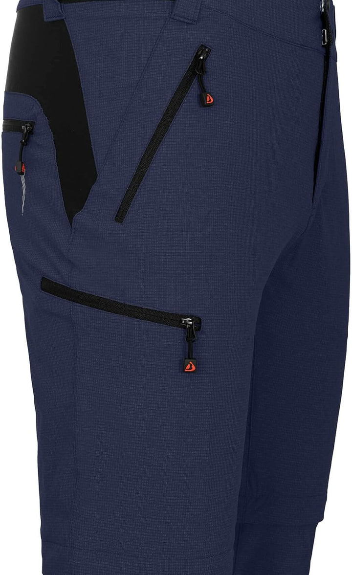 Bergson PATTI Zipp-OFF | Herren Radhose, robust, elastisch - robust - elastisch - wasserabweisend -