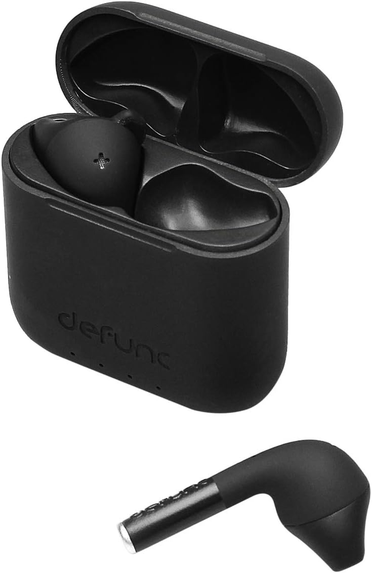 DEFUNC Wireless Earbuds True Go Slim IPX4 Wasserdicht In-Ear 5.0 Bluetooth Stereo-Ohrhörer mit integ