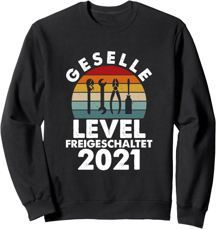 Geselle 2021 Gesellenprüfung bestanden Geschenk Ausbildung Sweatshirt