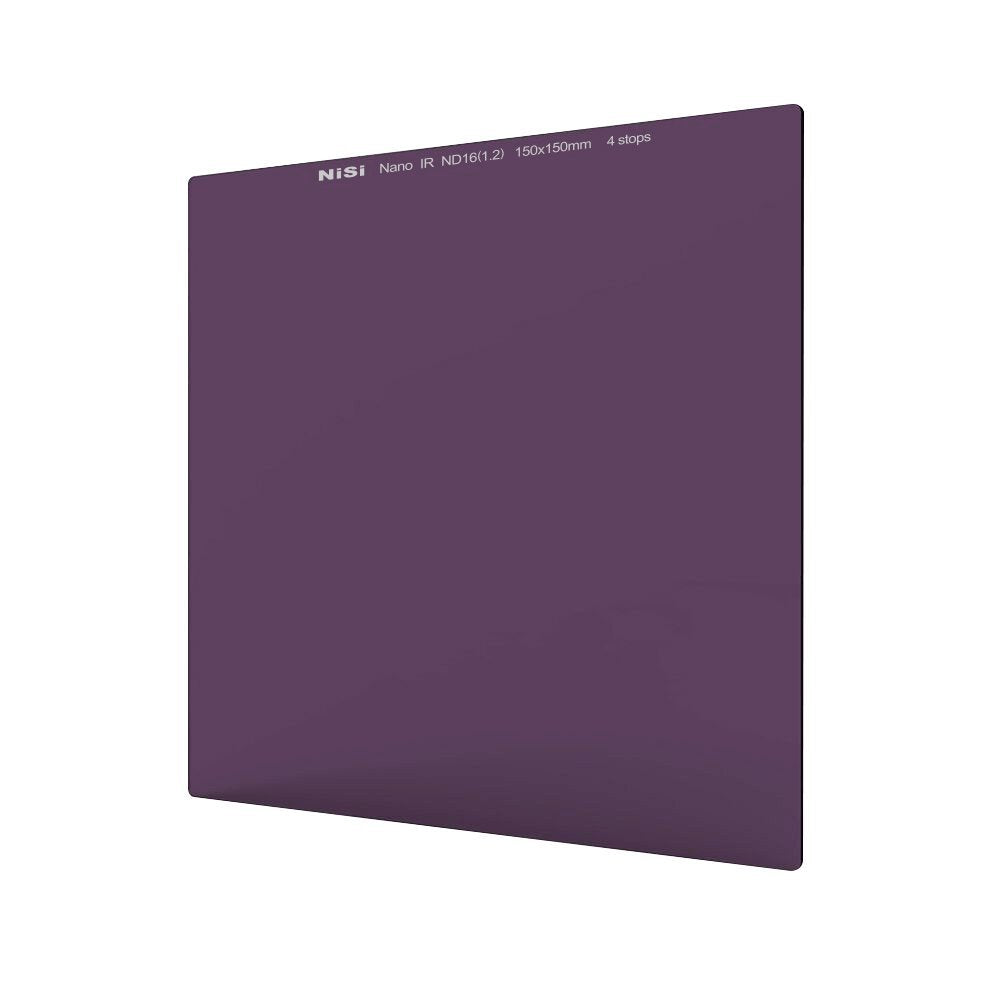 NiSi Neutral-Graufilter 150x150mm ND16 1.2 (4-Blenden) 150x150mm ND 16 (1.2) 4Stops, 150x150mm ND 16