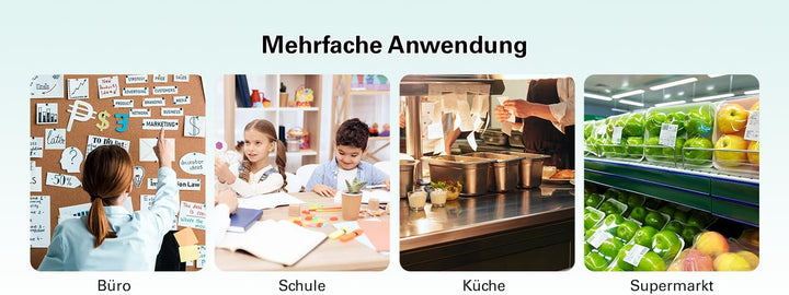 G&G Mini Thermodrucker SD001BL Mobiler Bluetooth Drucker für Handy & Tablet, Kabellos, Ohne Tinte, I