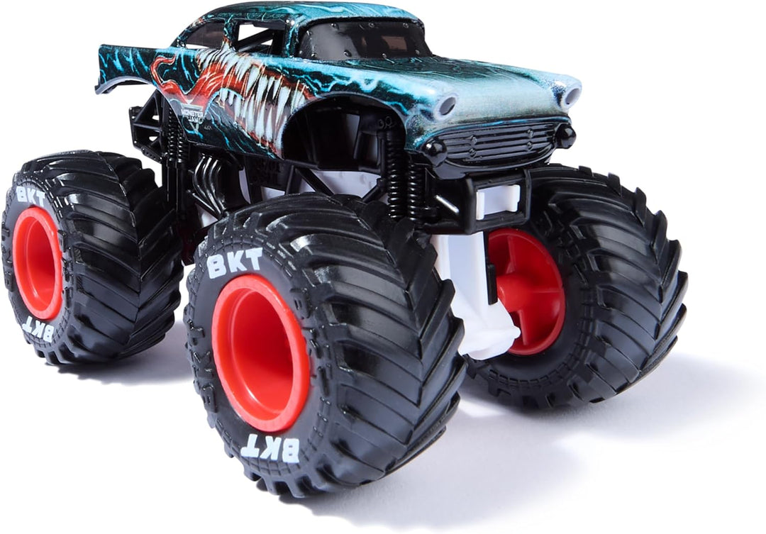 Monster Jam - Zweier-Pack Original Monster Trucks im Marvel Superhelden-Design, Venom vs. Spider-Man