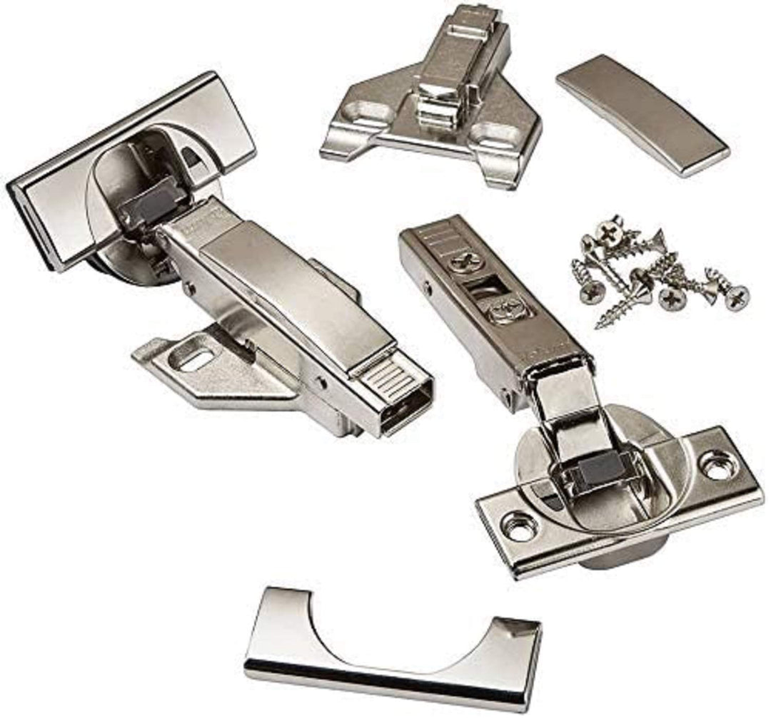 Blum CLIP TOP BLUMOTION Soft-Close-Scharniere, 110 Grad, selbstschliessend, Rahmen mit Befestigungsp