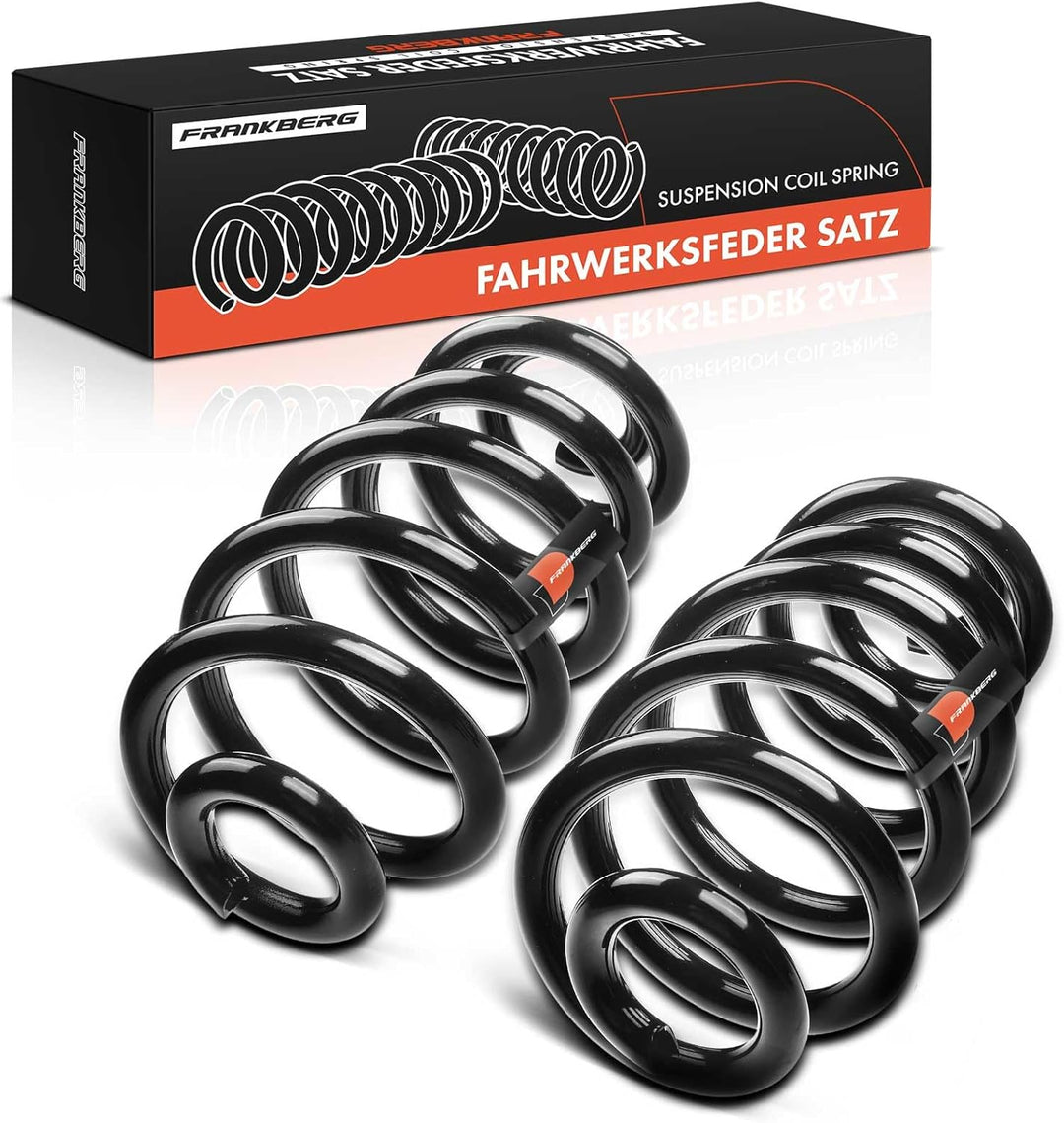 Frankberg 2x Federn Fahrwerksfeder Hinterachse Kompatibel mit Exeo ST 3R5 1.8L Kombi 2009-2013 Repla