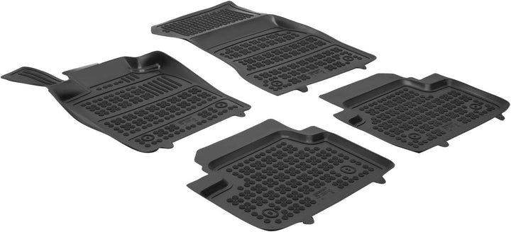 AZUGA Hohe Gummi Fussmatten passend für BMW 5er G60 Limousine/i5 ab 10/2023/G61 Touring ab 5/2024/i5