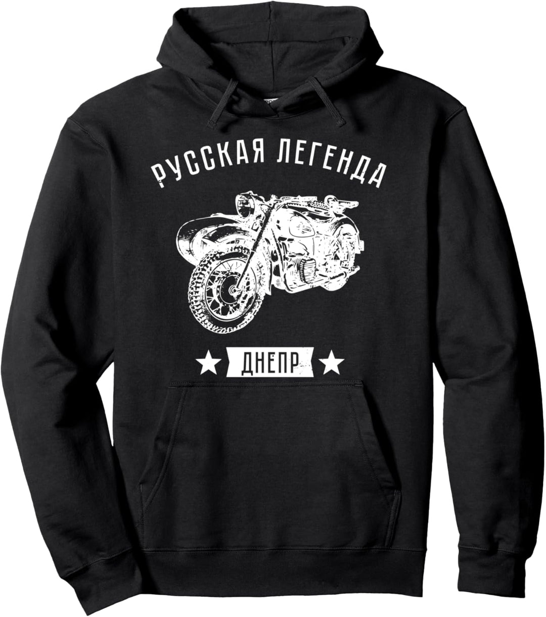 Dnepr Motorrad Russisch CCCP Sowjet Union Design Geschenk Pullover Hoodie