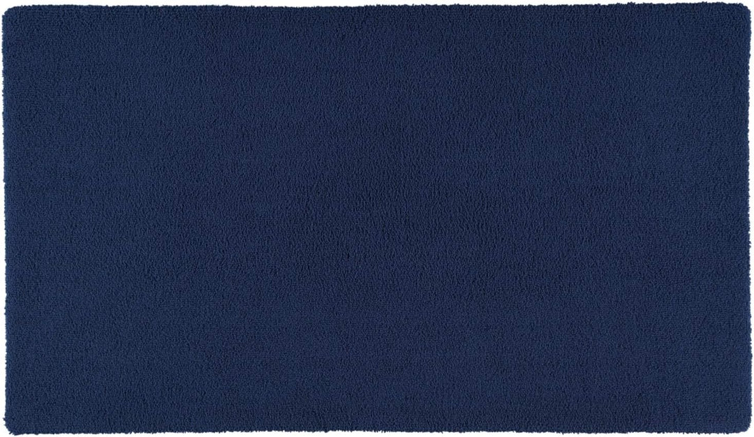 Rhomtuft Badteppich Square - kobalt 84 - 70 x 120 cm 70x120 cm, 70x120 cm