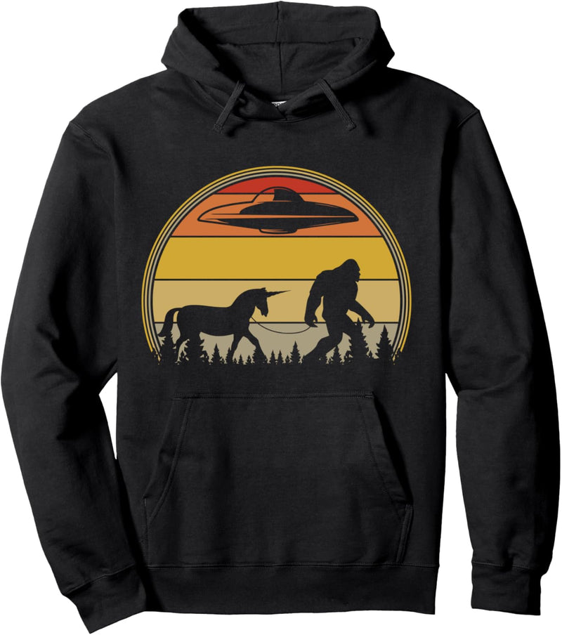 Einhörner, Ausserirdische, UFOs, Bigfoot Pullover Hoodie