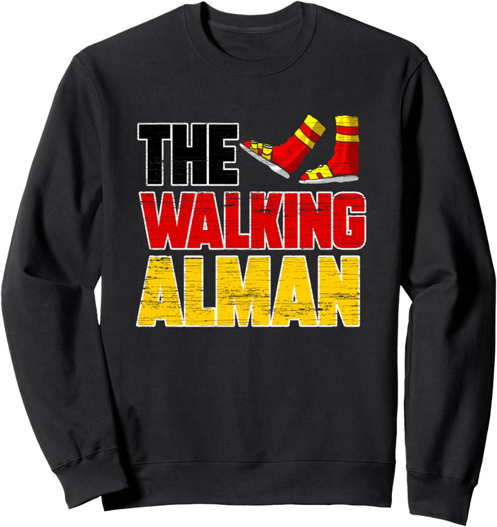The Walking Alman - Deutscher Typisch Deutsch Geschenk Sweatshirt