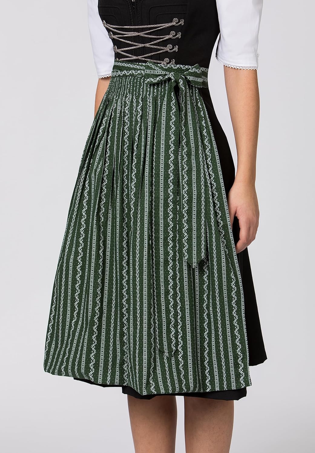 Stockerpoint Damen Schürze Claire Dirndlschürze, Tanne, Regular