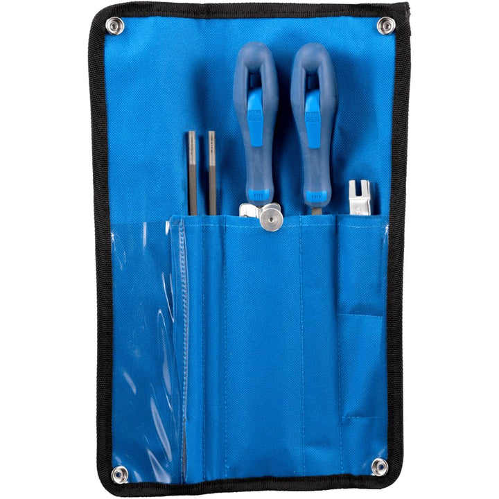PFERD Schärffeilen SET CS-SLS- 5,16 in Rolltasche | Durchmesser 5,16 mm|13/64" Für Kettenteilung 3/8