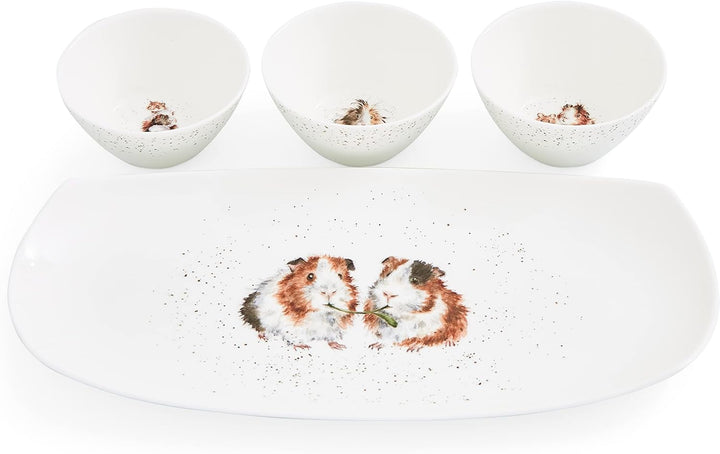 Wrendale, Porzellan , Designs Set "Lettuce Be Friends", 3 Stück