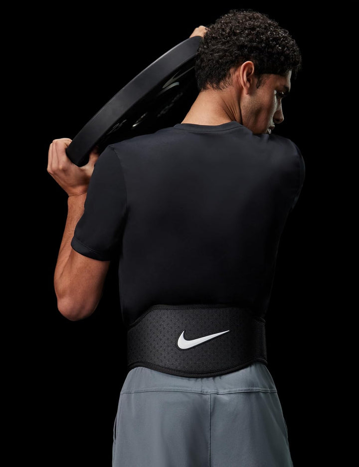 Nike Strength Trainingsgürtel, 3,0 L Schwarz, L Schwarz