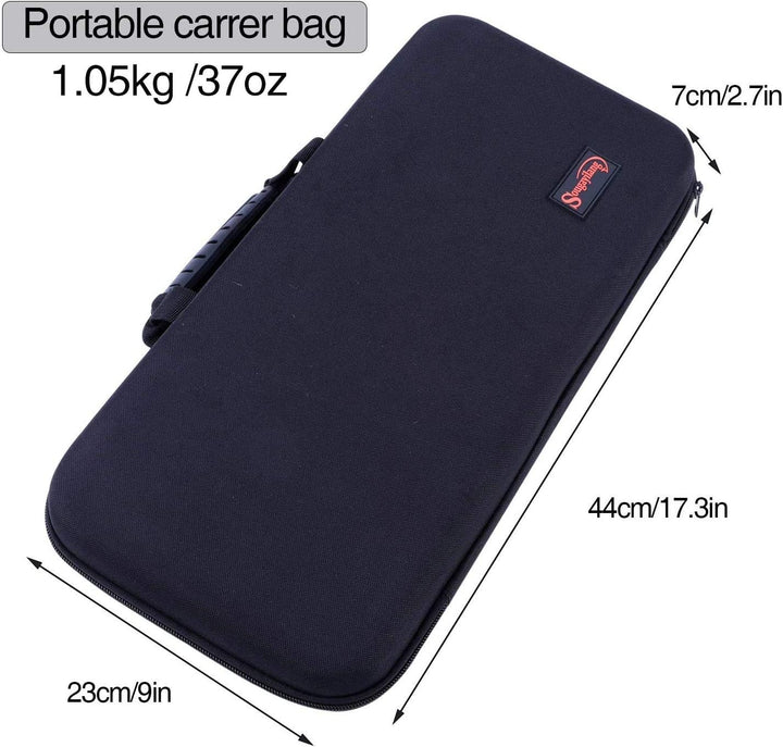 Sougayilang Angelruten- und Rollen-Kombinationen - Teleskop-Angelrute aus Kohlefaser - Spinnrolle 12