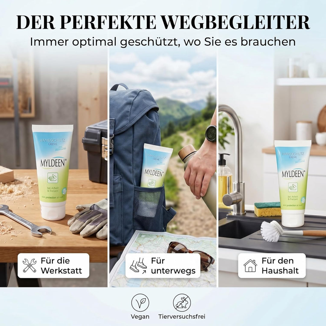 MYLDEEN Hautschutzcreme | Handcreme, Handpflege | Tuben, Tube | Pflege auf der Arbeit, Arbeitsschutz