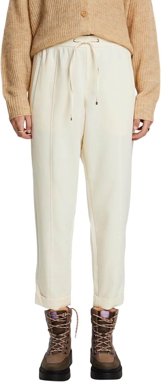 ESPRIT Damen Hose 36 055/Ice, 36 055/Ice