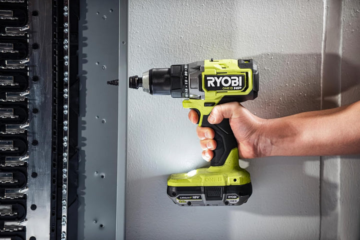 RYOBI 18 V Akku RB1820C (2,0 Ah Lithium+ Akku, Lithium+ Akkutechnologie setzt Massstäbe für Laufzeit