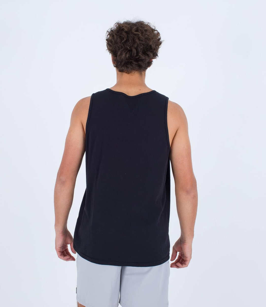 Hurley Herren Everyday One and Only Solid Tank Tshirt S Schwarz, S Schwarz