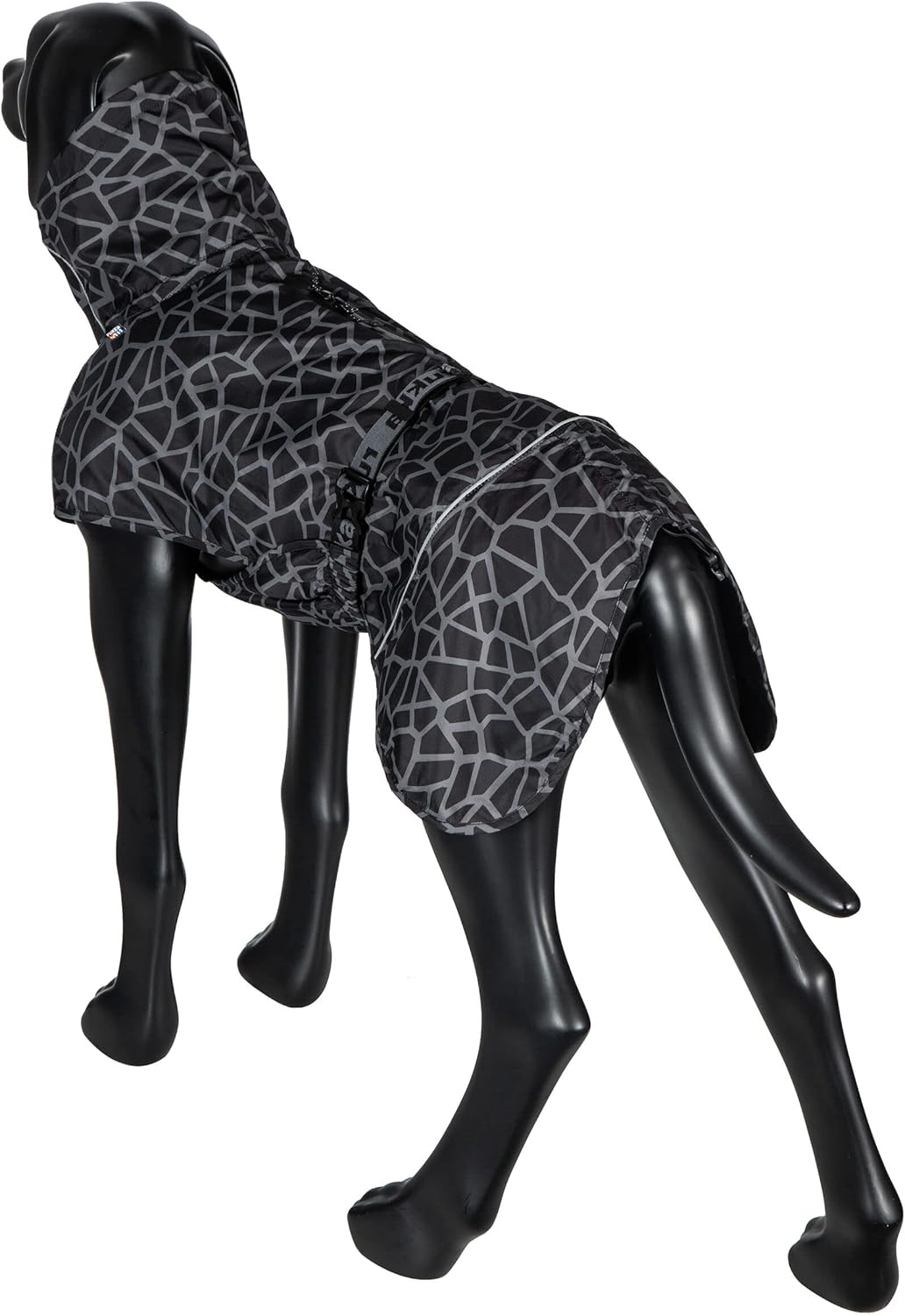 Rukka Pets HAYTON WARM Raincoat Regenmantel für Hunde Schwarz 55 55 Schwarz, 55 Schwarz