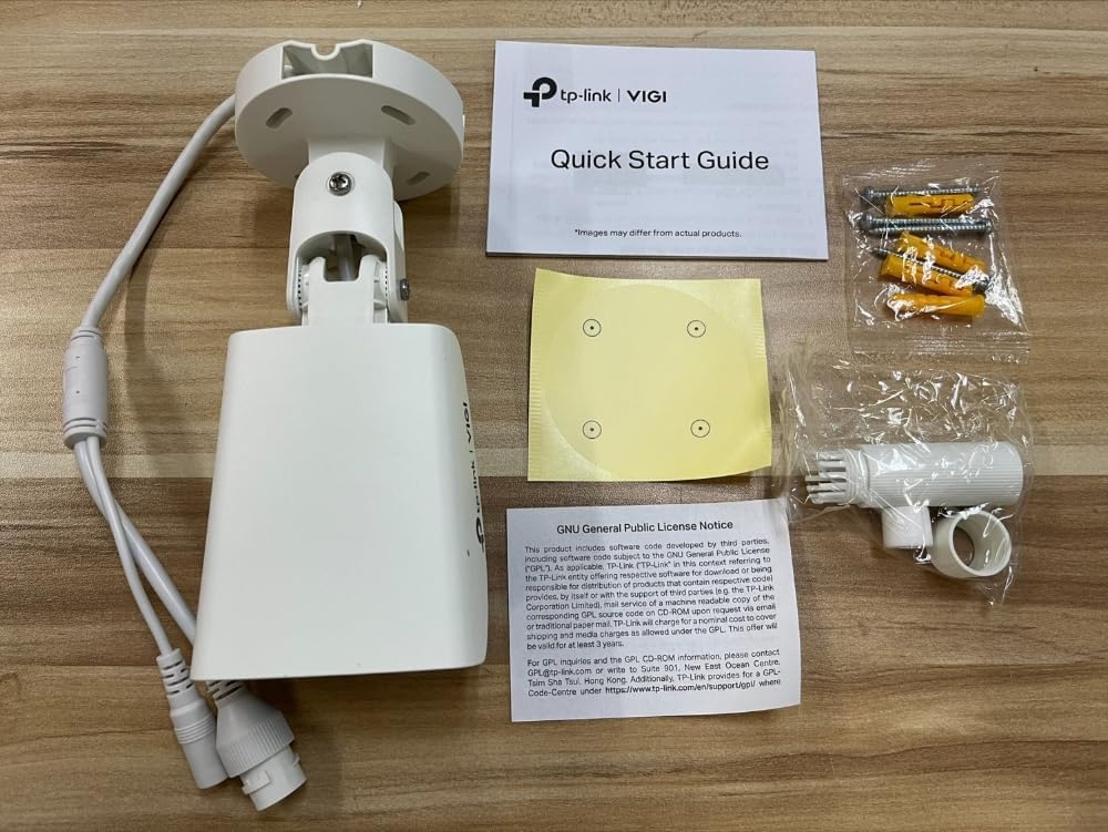 TP-Link VIGI C330 2,8 mm Objektiv Smart Outdoor Sicherheitskamera | 3 MP HD Vollfarb-Netzwerkkamera