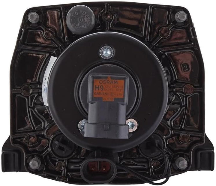 HELLA - DE/Halogen-Hauptscheinwerfer - 90mm Performance - 12V - rund - Referenzzahl: 12.5 - Einbau -