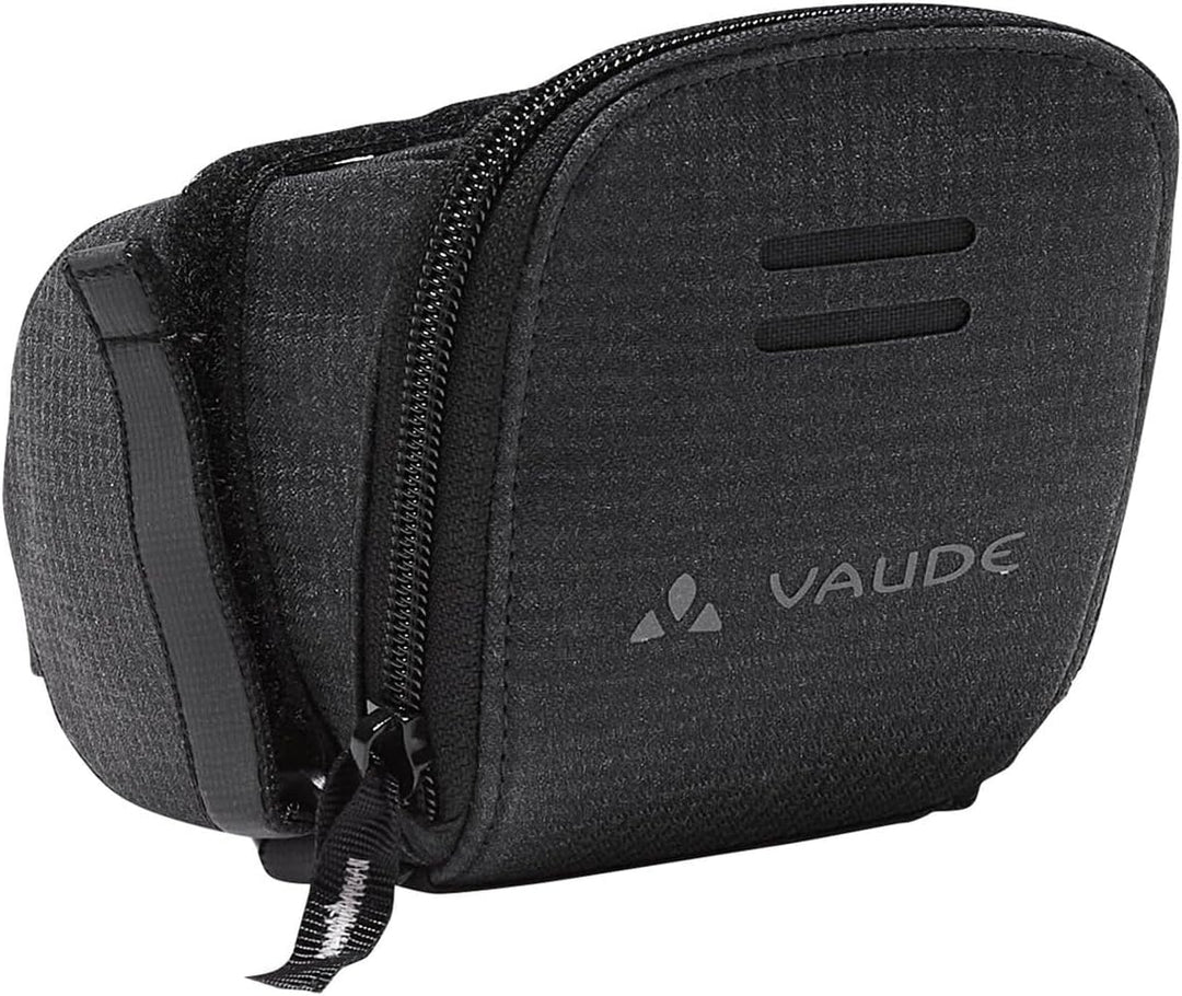 VAUDE Race Light XL Luminum - Satteltasche Fahrrad - mit Klettbefestigung - reflektierend Schwarz, S