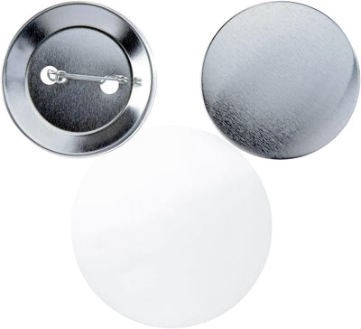 Badge-It kompatibles Nachfüllpack für Button-Maker Buttonmaschine - Buttons Set mit Nadel-Pins und A