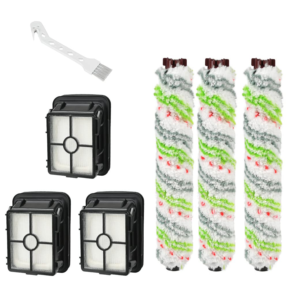 7 Stück Staubsauger Bürstenrolle Zubehör für Bissell Crosswave 1866/1868/1926/1785 Staubsauger-Ersat