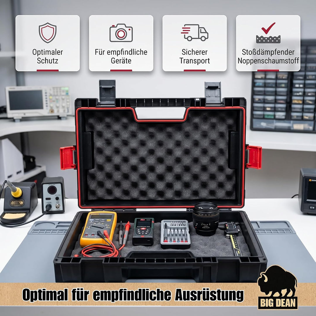 BigDean System Pro Maschinenkoffer mit Polsterung