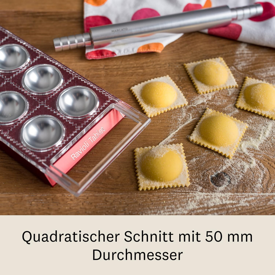 Marcato Ravioli Tablet Rot - Ravioliform, Rot