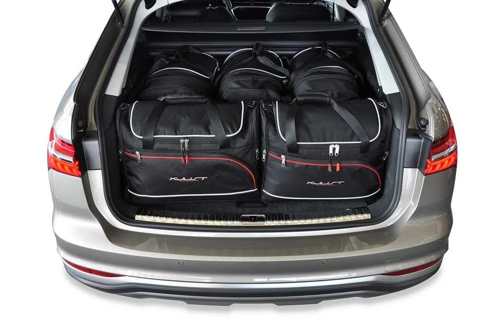 KJUST Dedizierte Kofferraumtaschen 5 stk kompatibel mit AUDI A6 AVANT C8 2018+