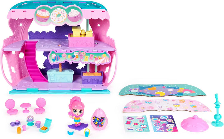 Hatchimals Spin Master 6056543 (20123455) CollEGGtibles - 2-in-1-Spielset, Cosmic Candy Shop