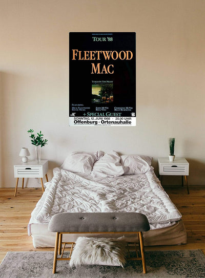 Fleetwood Mac - Tango in The Night, Offenburg 1988 » Konzertplakat/Premium Poster | Live Konzert Ver