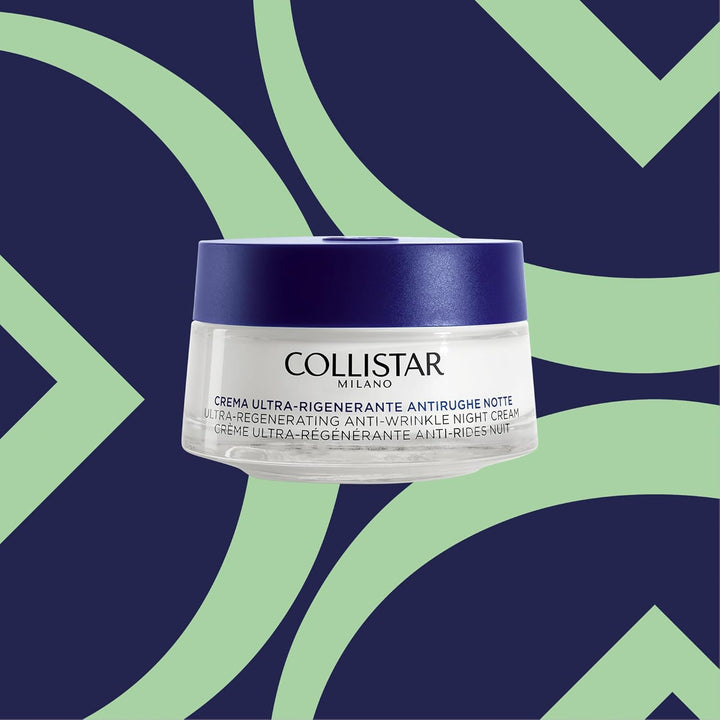Collistar ultraegenerierende Anti-Falten-Nachtcreme, konzentrierte Gesichts- und Halscreme mit regen