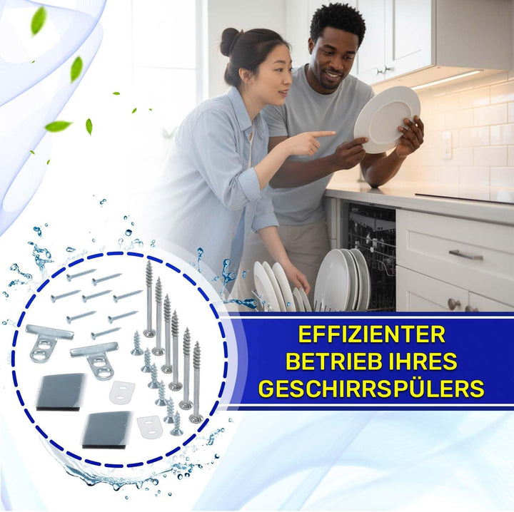 Satz zur Befestigung der Möbelfront für die Tür des Geschirrspüler mit dem Originalcode 00612645 006