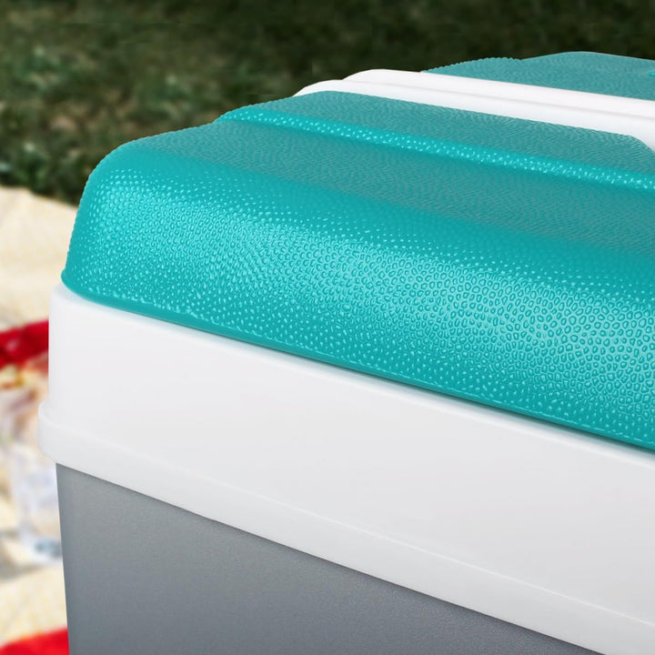 Kühlbox Isolierbox Kühltasche Camping Thermobox Isoliertasche Grau Kühlbox 35L, Kühlbox 35L