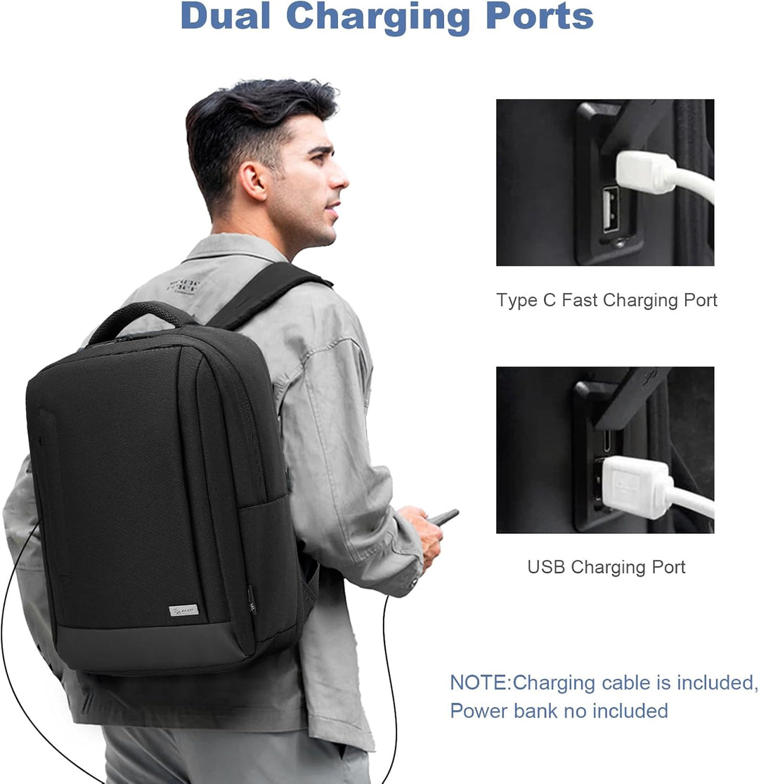 YOODI Reiserucksack Handgepäck Flugzeug 40x30x20 Wizzair Erweiterbarer 15,6 Zoll Laptop Rucksack Rei