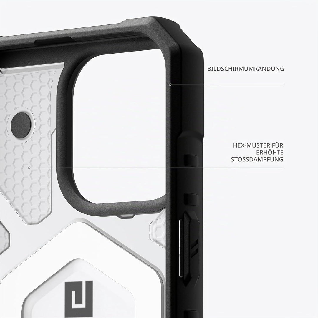 URBAN ARMOR GEAR Pathfinder Hülle kompatibel mit Apple iPhone 15 Pro Max Case [Wireless Charging/Mag