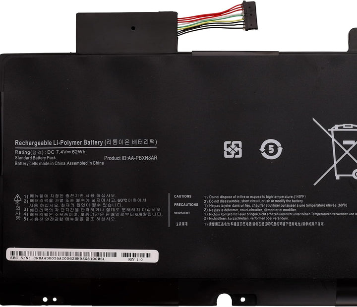Swark Laptop Akku AA-PBXN8AR Replacement Komplett with Samsung NP900X4 900X4B-A01DE 900X4B-A02 900X4