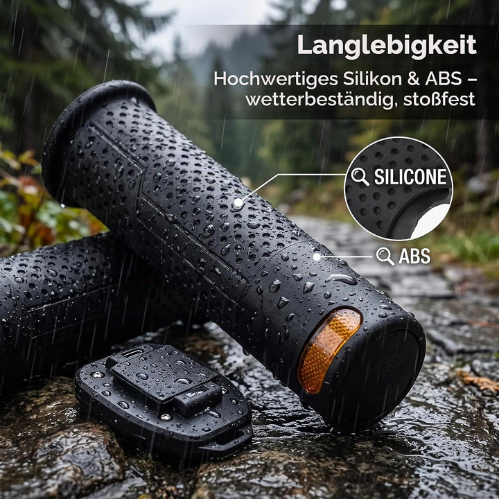EasyByMall Elektroroller Lenkergriffe mit Blinker, links rechts Blinker für Xiaomi M365 Pro 1S Pro 2