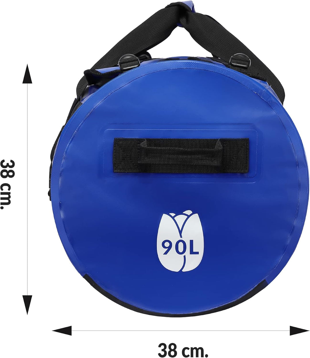 gross 90L Duffel Bag - wasserdichte Sporttasche Duffel Bag für Herren. Sie können diesen Seesack als