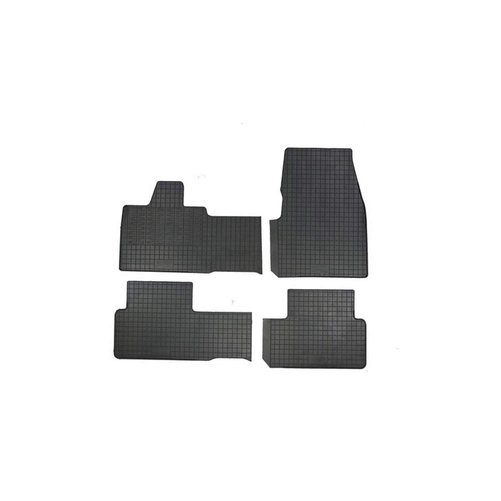 AUTO-STYLE Satz Gummimatten kompatibel mit BMW i3 (L01) 2013- (4-teilig + Montagesystem)