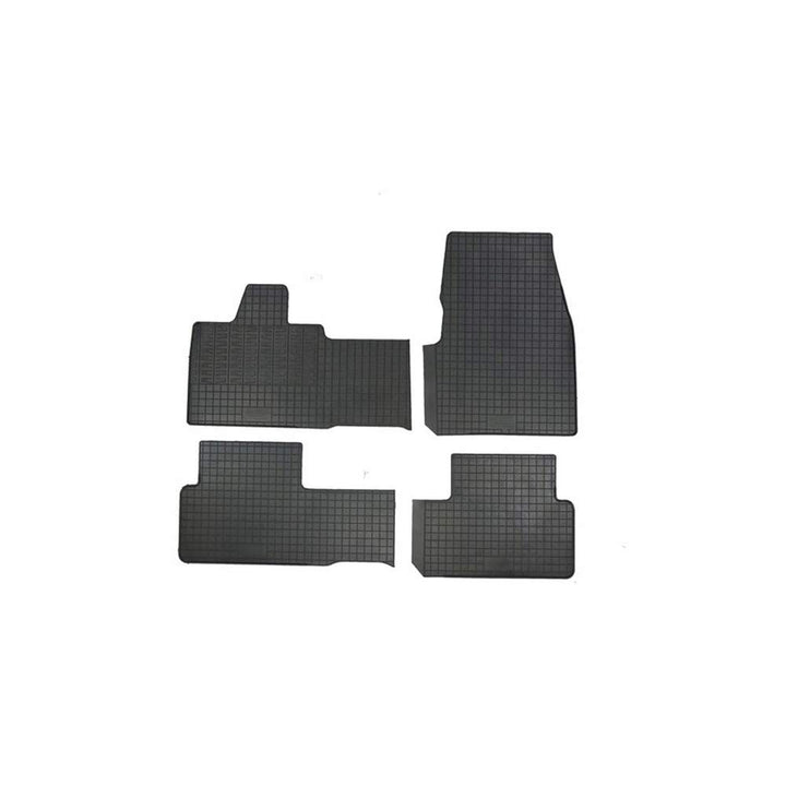 AUTO-STYLE Satz Gummimatten kompatibel mit BMW i3 (L01) 2013- (4-teilig + Montagesystem)