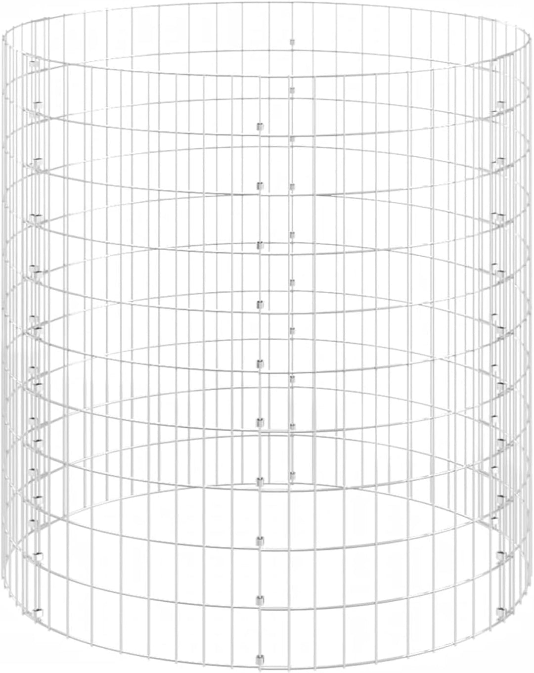 Gartenkomposter Ø100x100 cm Verzinkter Stahl Rasen, Garten Model3115944 1 Stück Ø 100 x 100 cm, 1 St