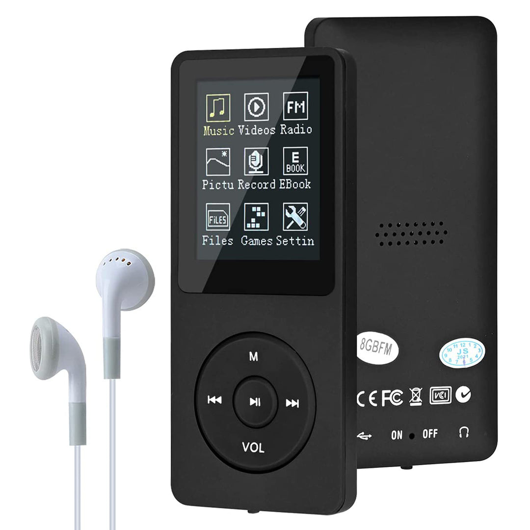 MP3-Player, MP3/MP4 digitaler Musik-Player, Lychee Upgrade, 8 GB, tragbarer HiFi-Sound, Musik-Player