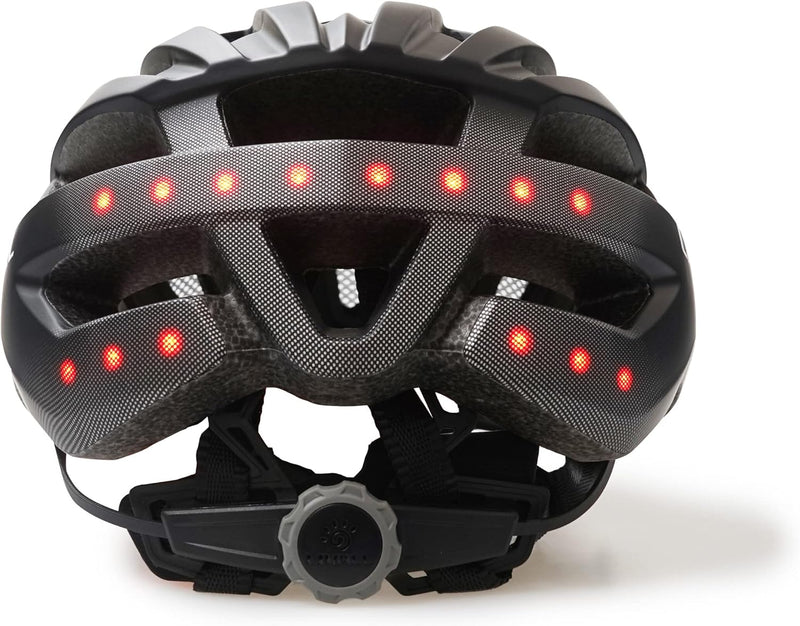 Livall MT1 Neo - Smarter Fahrradhelm mit LED-Lichtsystem, SOS-Alarm System, Multimedia Einheit & Fre