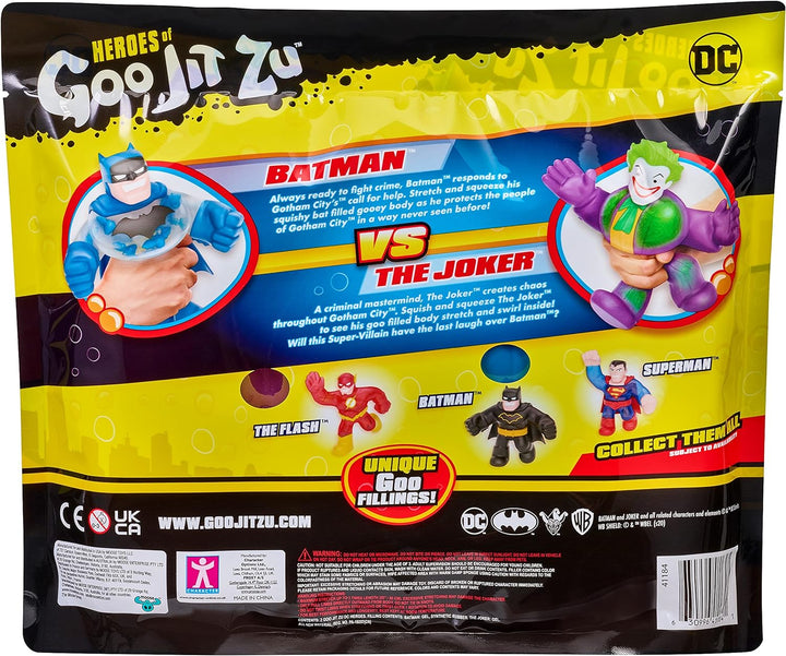 Heroes of Goo Jit Zu in der DC-Versus-Packung – Batman vs. Joker – elastische, biegsame und verformb