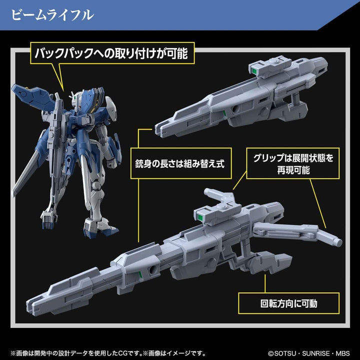 The Witch from Mercury - New Item A (Tentative) - Model Kit blau, blau